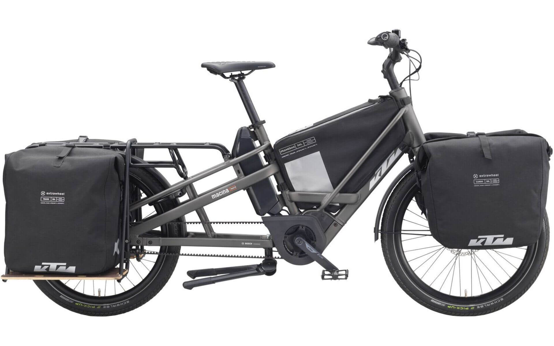KTM Macina Multi CX 2026 – szary maszynowy matowy