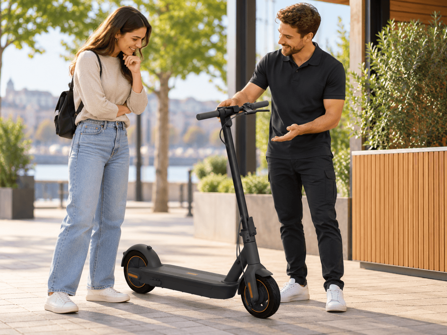 Prezentacja hulajnogi elektrycznej InBikeRent