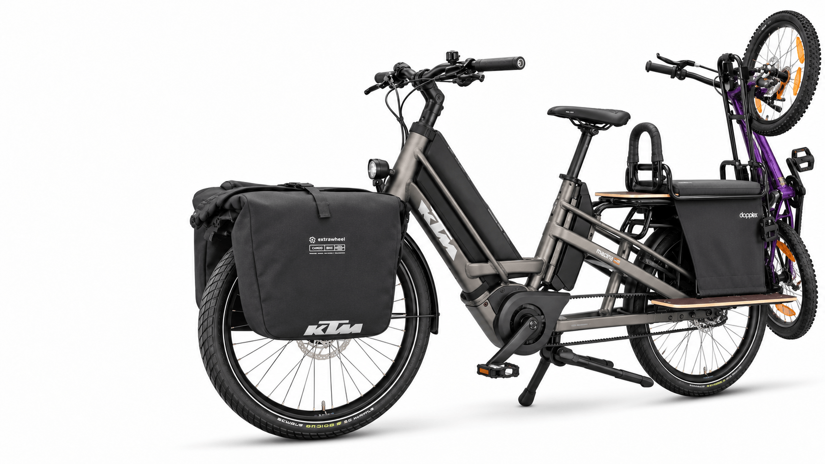 KTM Macina Multi CX 2026 – elektryczny rower LongTail